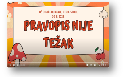 PRAVOPIS NIJE TEŽAK